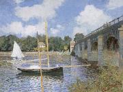 Claude Monet, The road bridge at Argenteuil